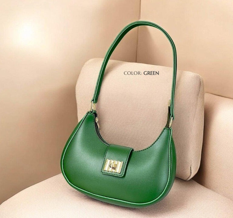 Hand bags for girls with stylish golden chain and long strap top trend stylish Elegant crossbody bag long strap for girls and women